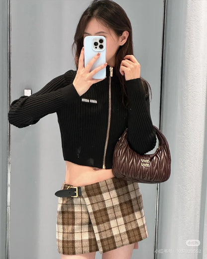 Miu 25fw knit cardigan