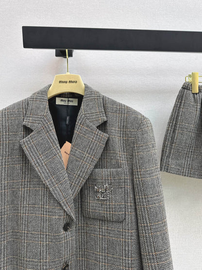 Miu 25fw vintage blazer