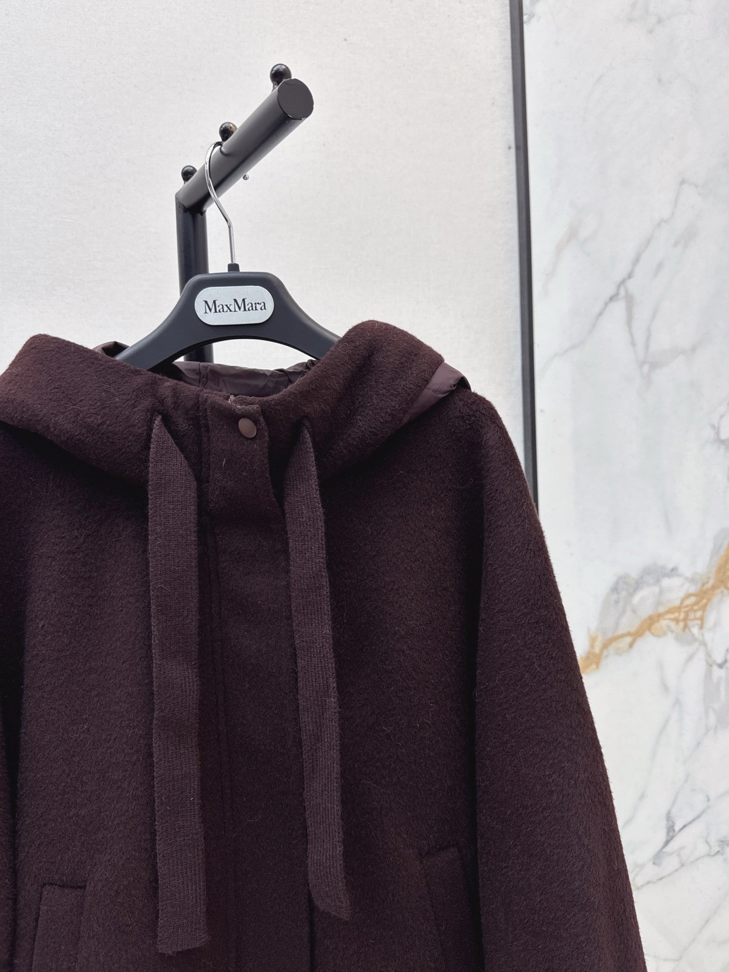 Max 25fw hooded down jacket