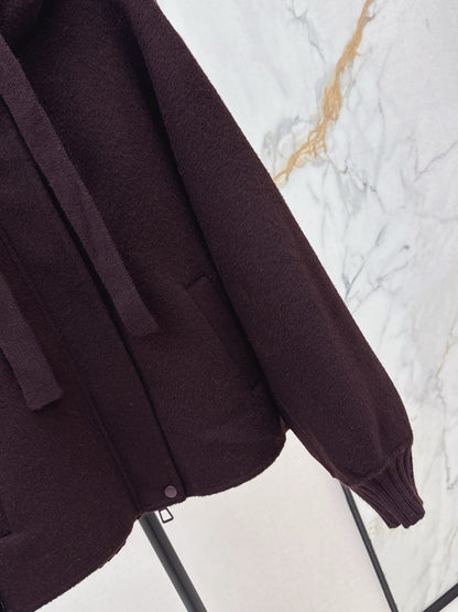 Max 25fw hooded down jacket