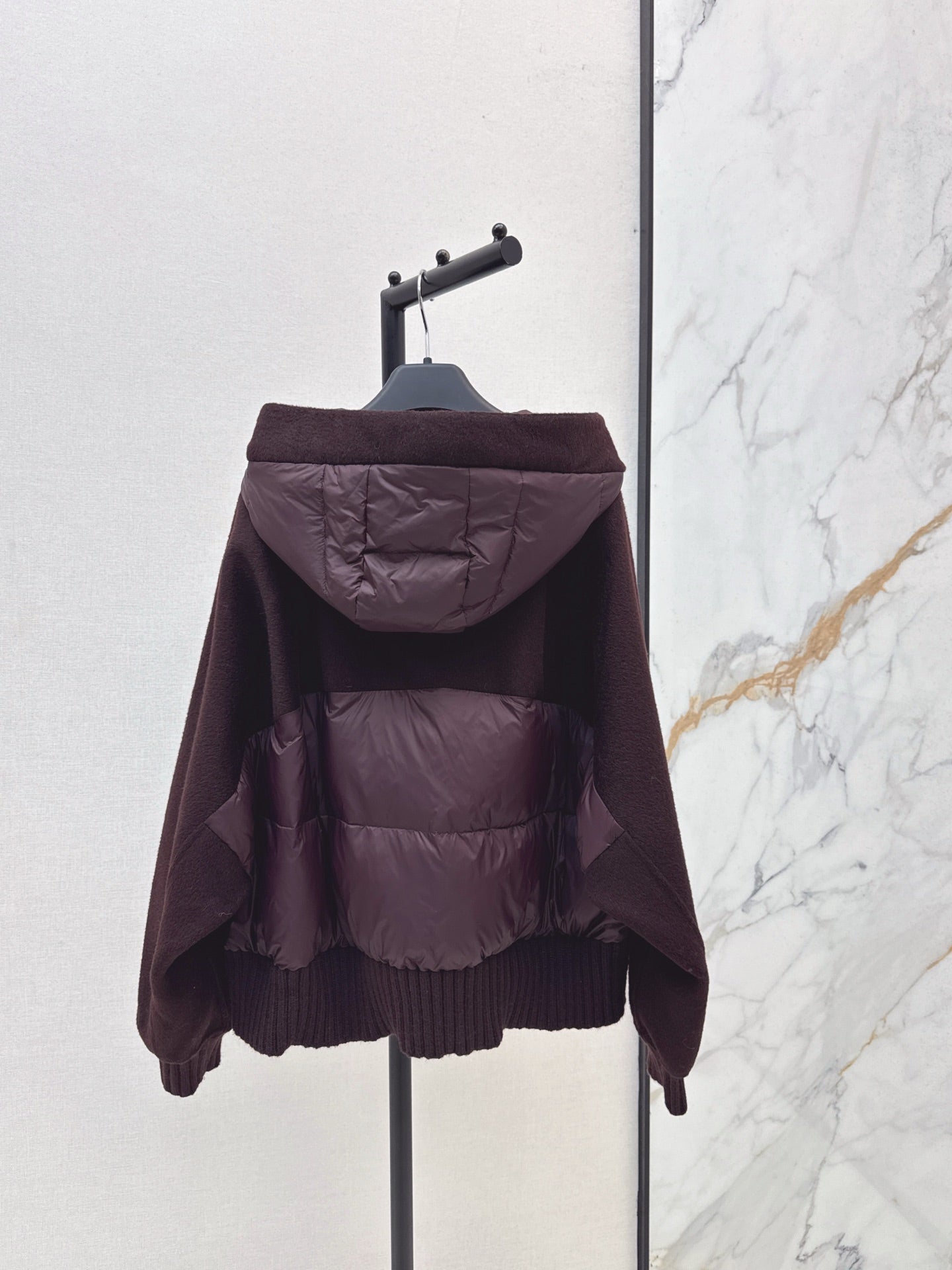 Max 25fw hooded down jacket