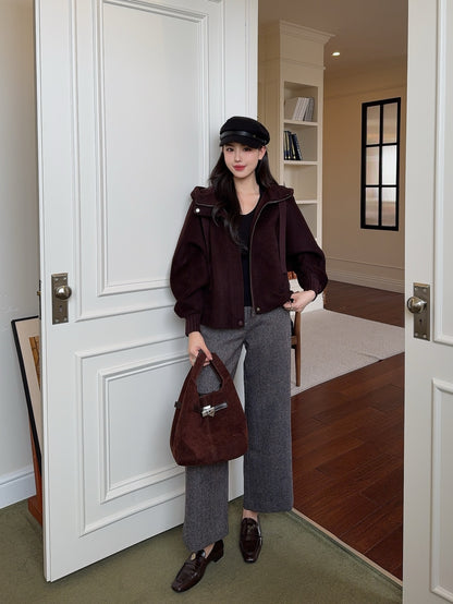 Max 25fw hooded down jacket