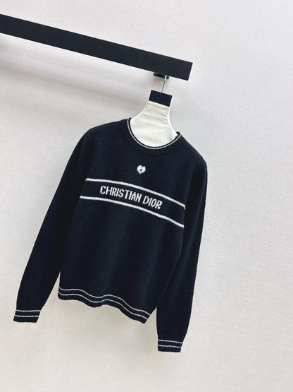 CD 25fw embroidery sweater
