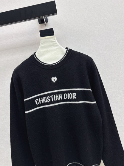 CD 25fw embroidery sweater