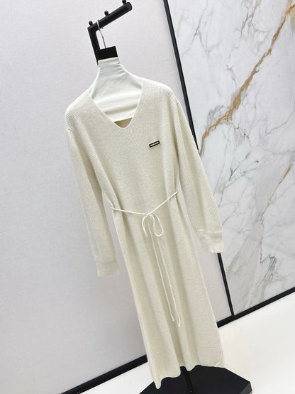 Miu 25fw wool dress