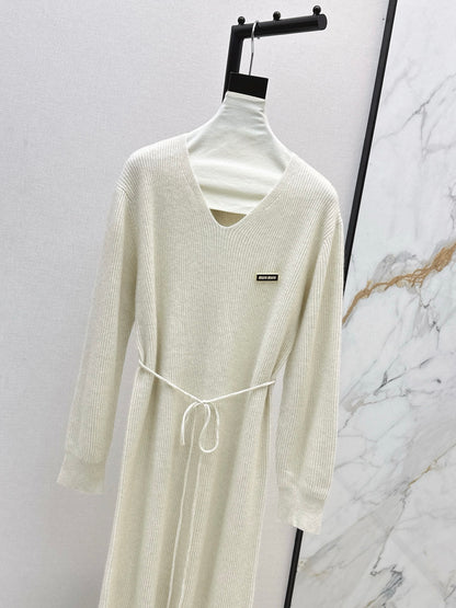 Miu 25fw wool dress