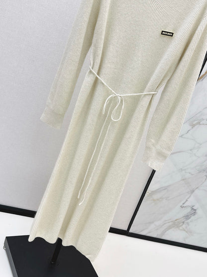 Miu 25fw wool dress