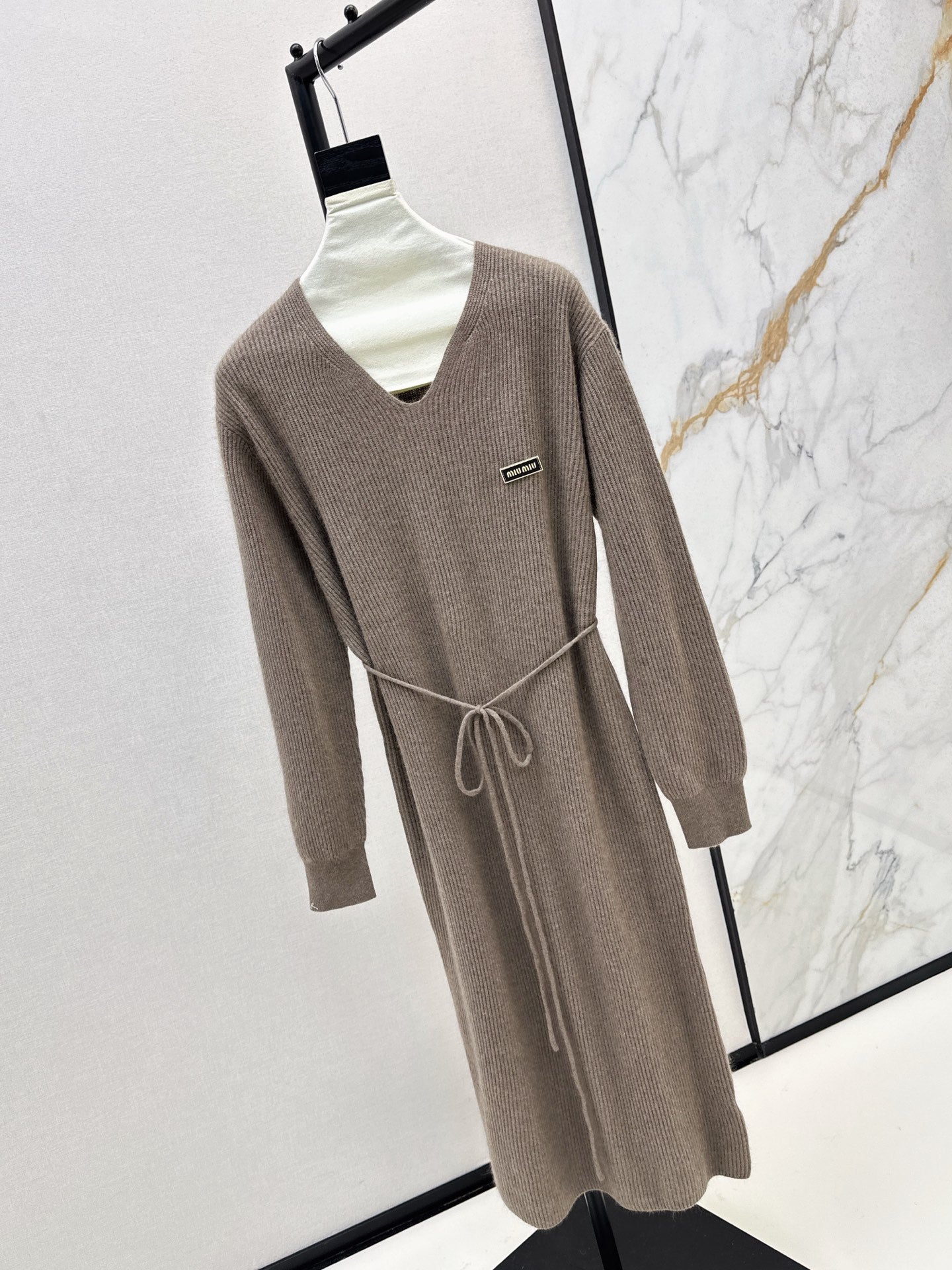 Miu 25fw wool dress