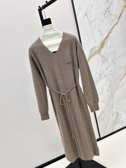 Miu 25fw wool dress