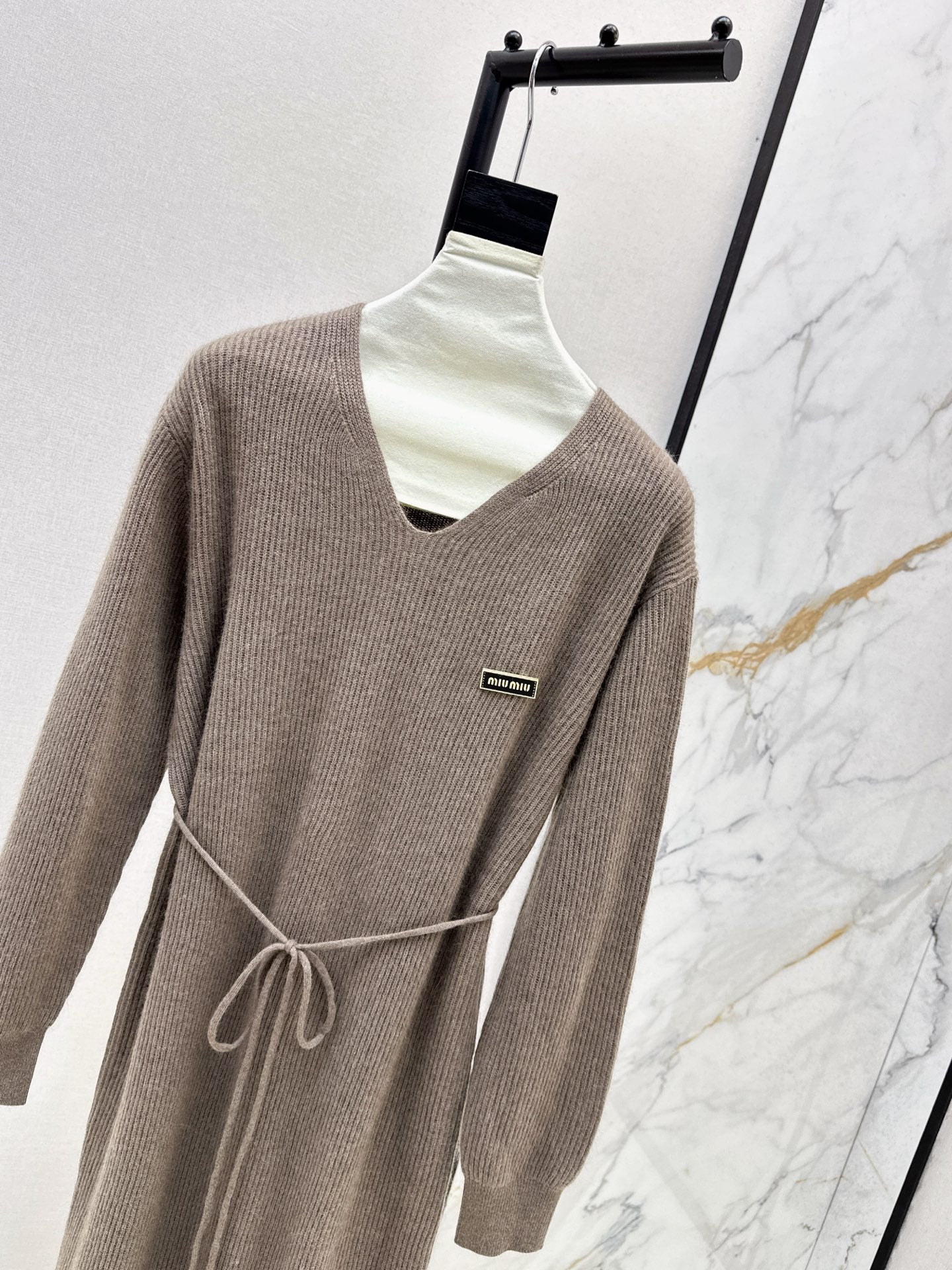 Miu 25fw wool dress