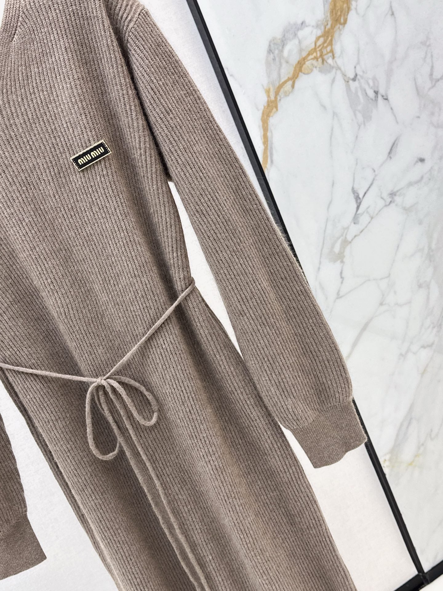 Miu 25fw wool dress
