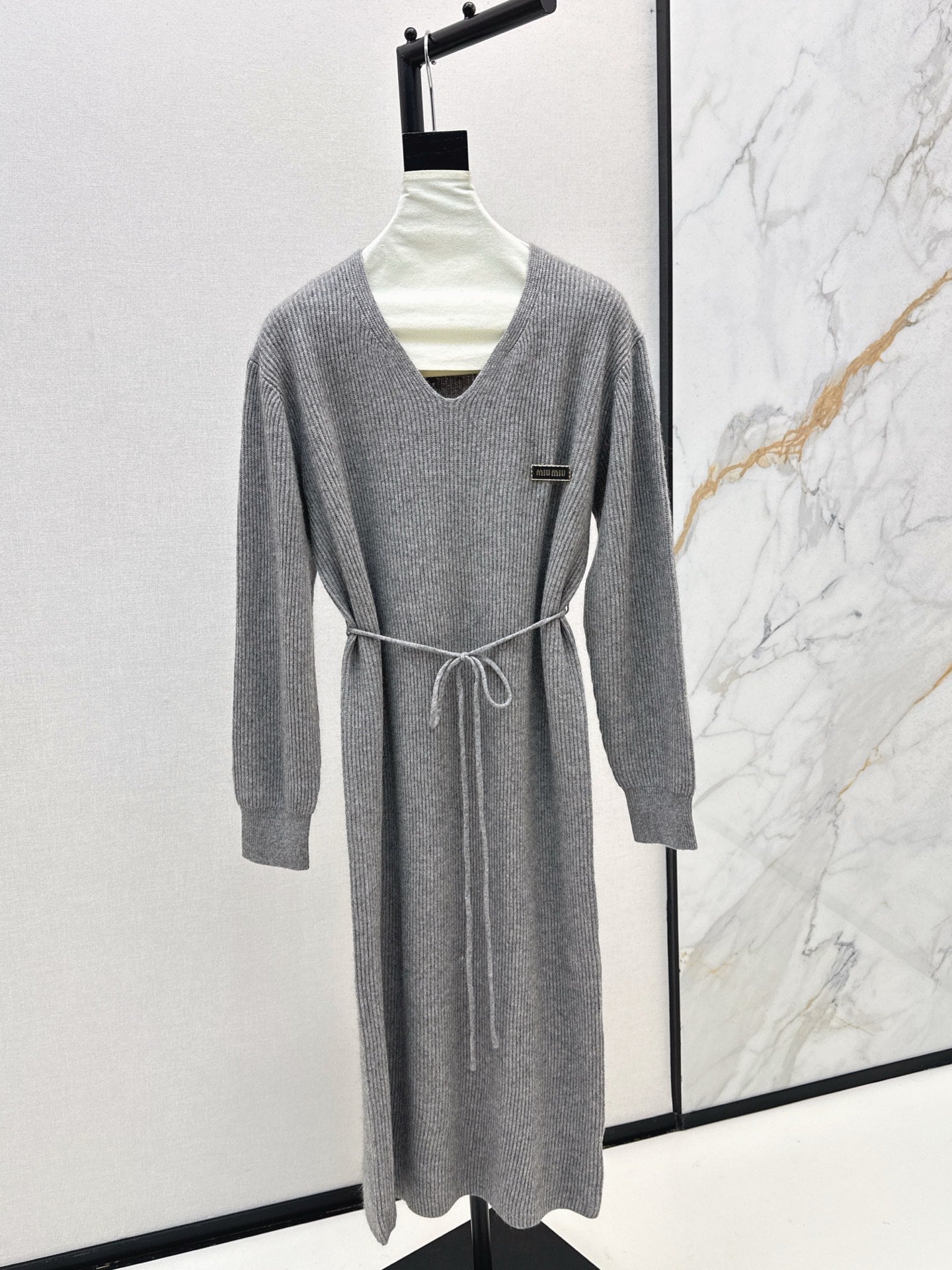Miu 25fw wool dress