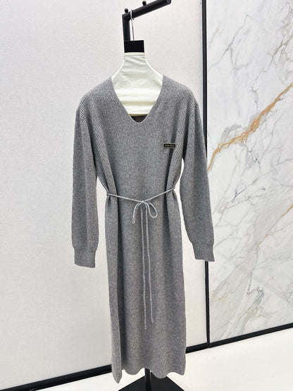 Miu 25fw wool dress