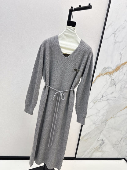 Miu 25fw wool dress