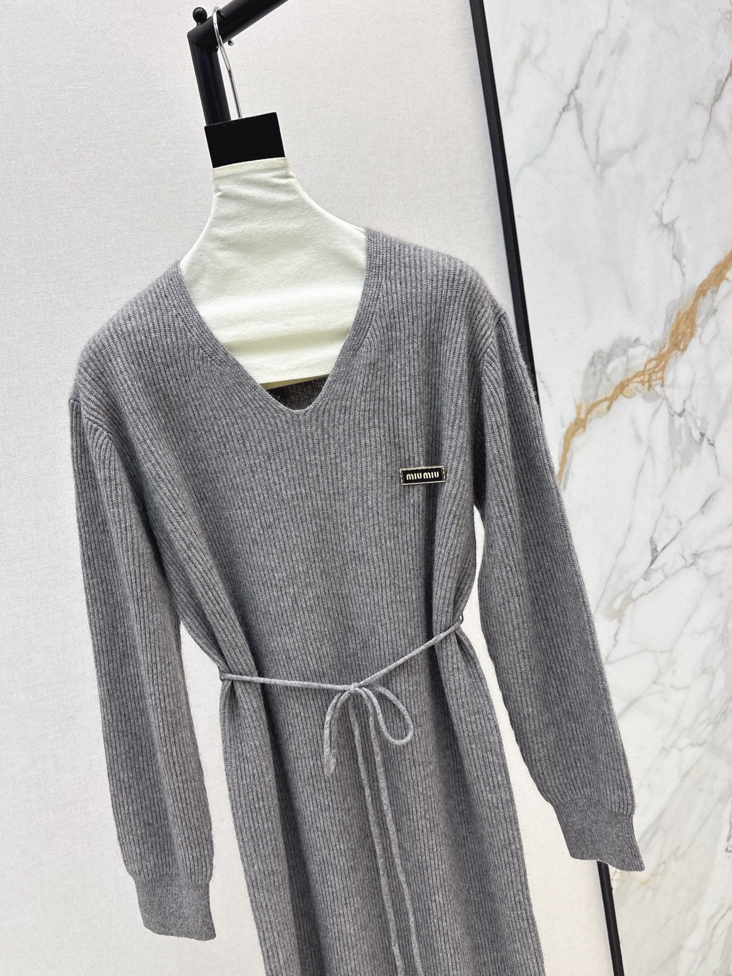 Miu 25fw wool dress