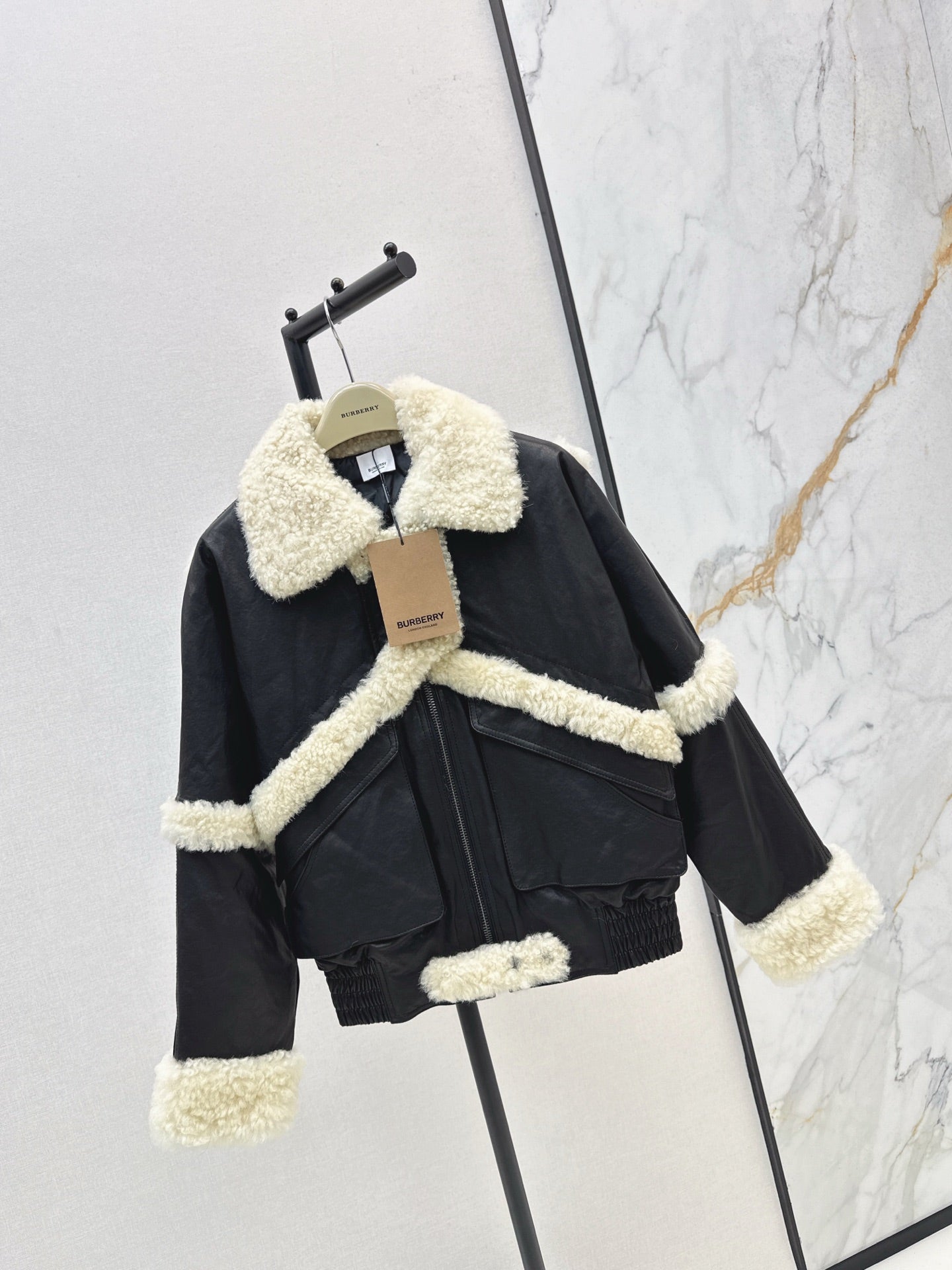 Bur 25fw fur jacket