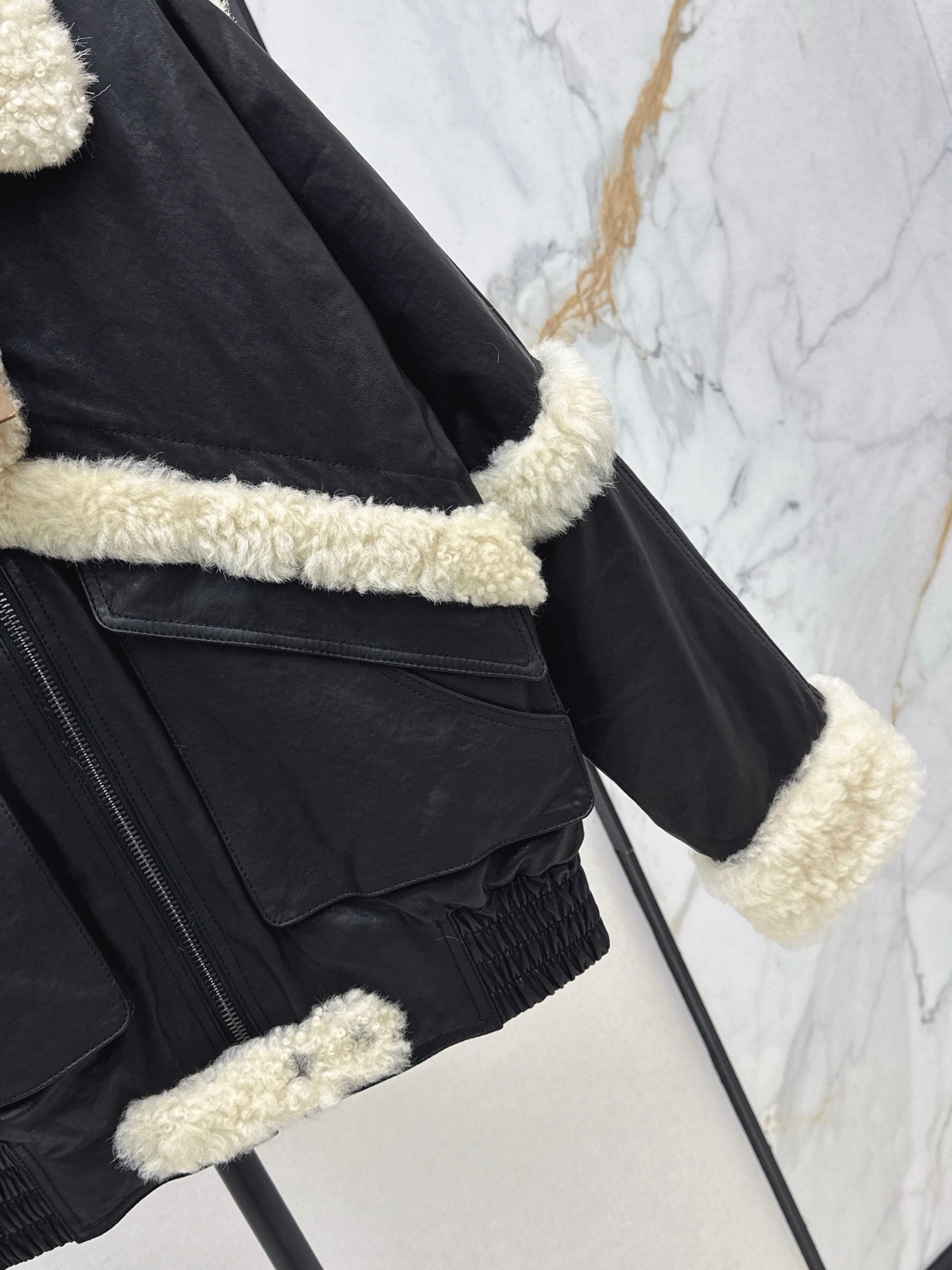 Bur 25fw fur jacket