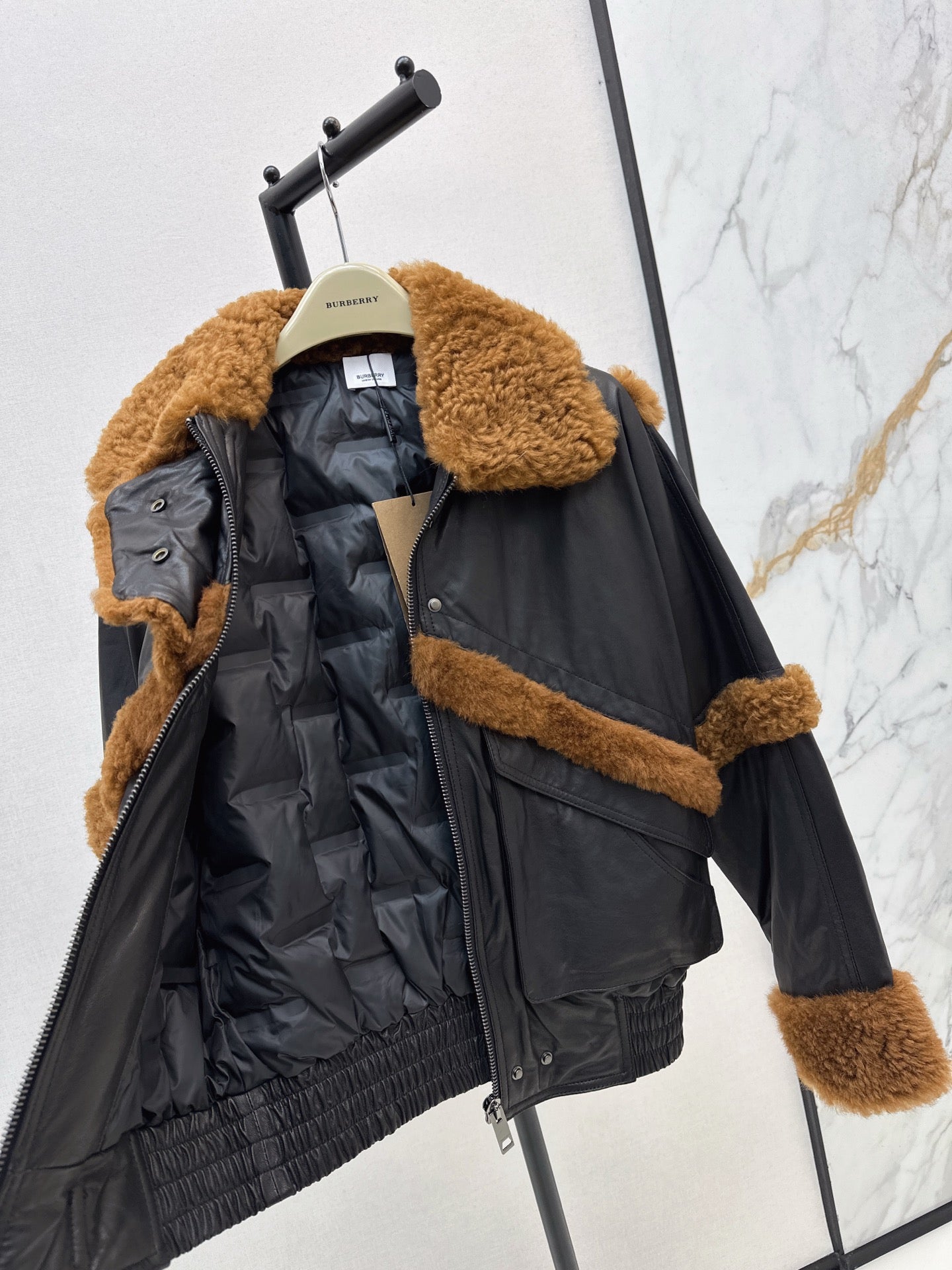 Bur 25fw fur jacket