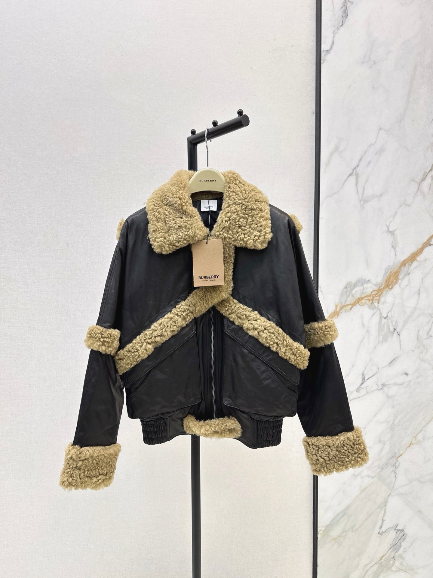 Bur 25fw fur jacket