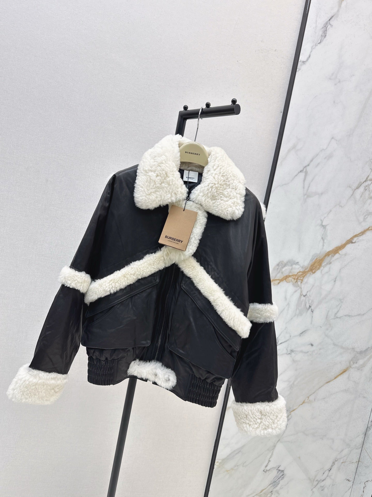 Bur 25fw fur jacket