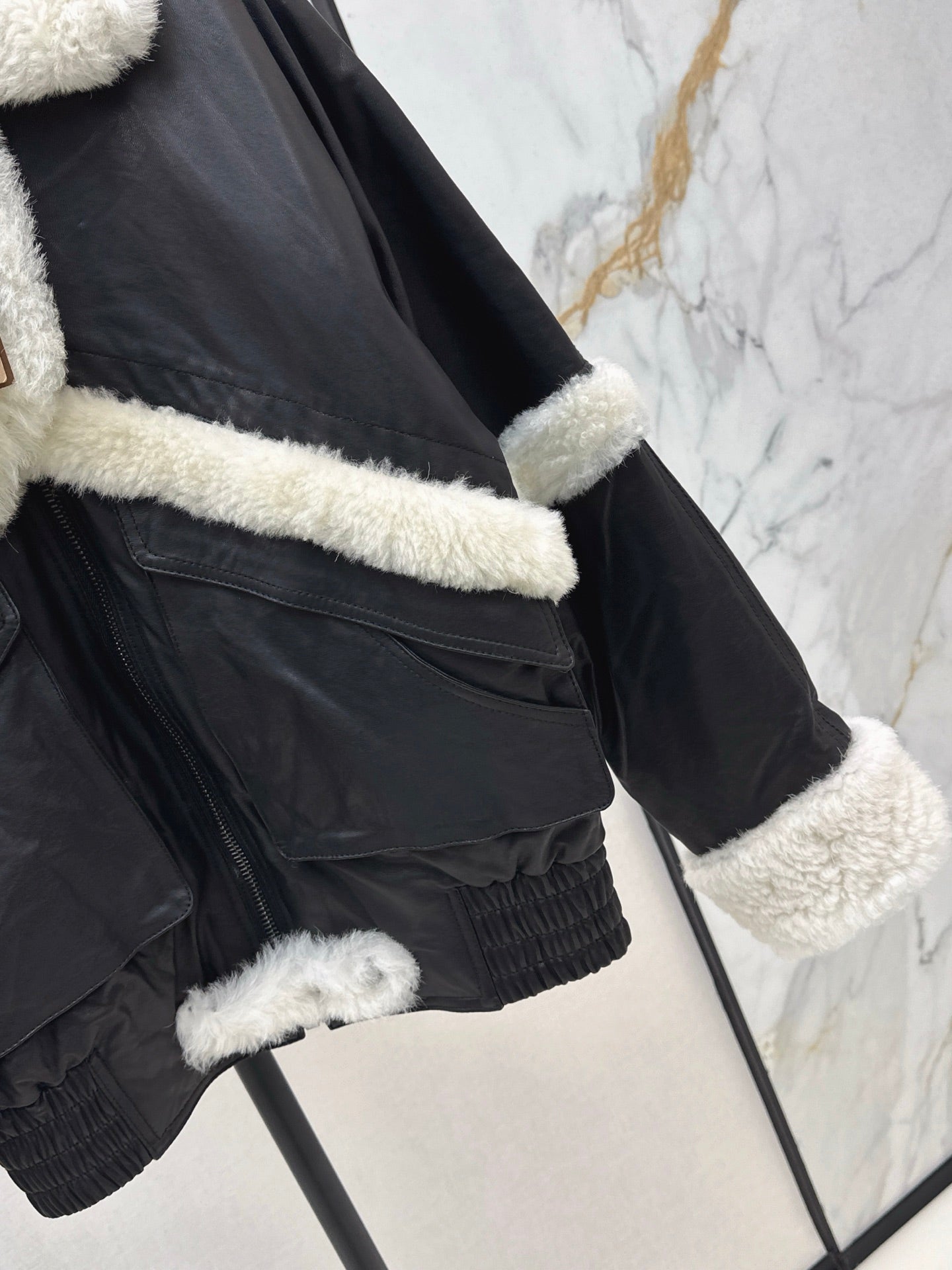 Bur 25fw fur jacket
