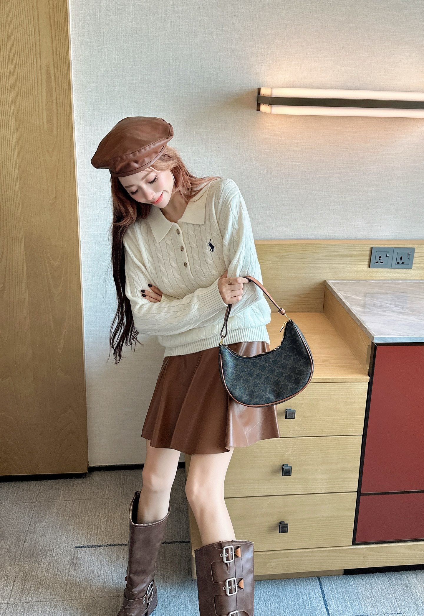 Ralp 25fw knit sweater