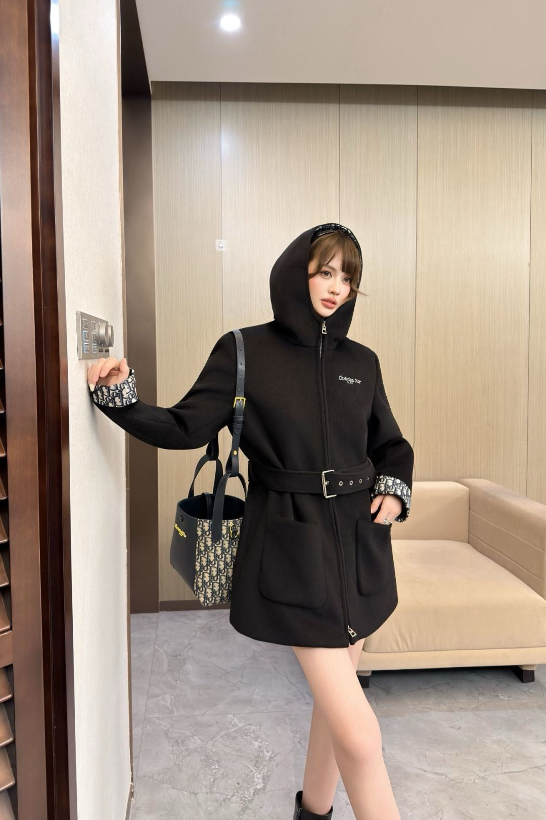 CD 25fw hooded jacket