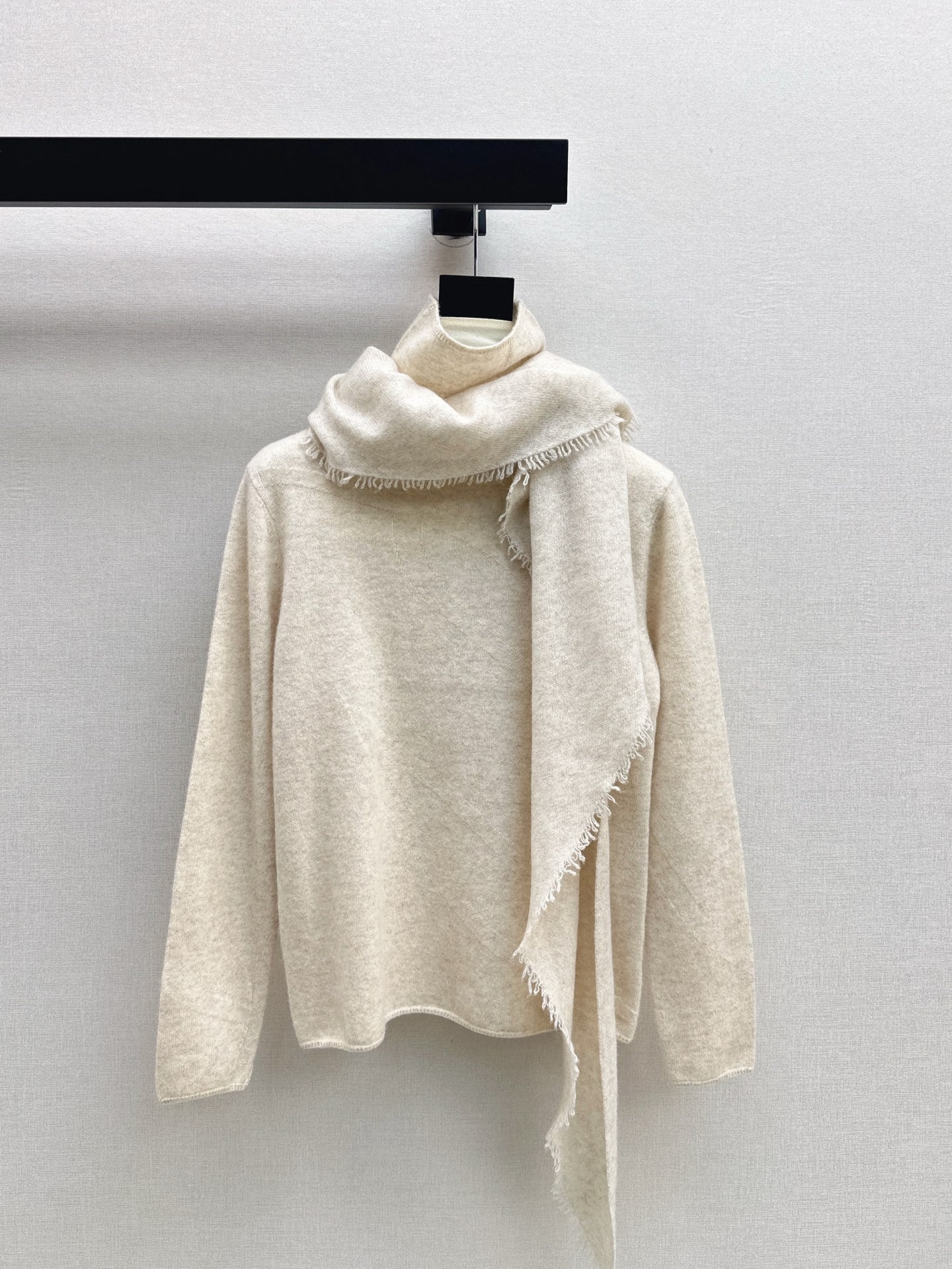 Loro 25fw cape sweater set