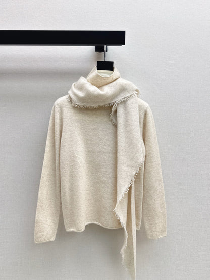 Loro 25fw cape sweater set