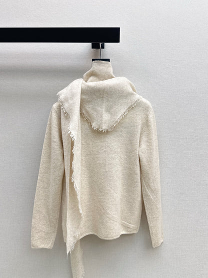 Loro 25fw cape sweater set