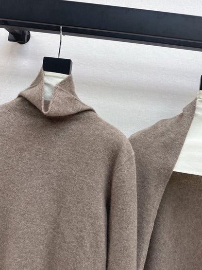 Loro 25fw cape sweater set