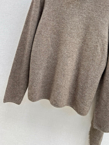 Loro 25fw cape sweater set