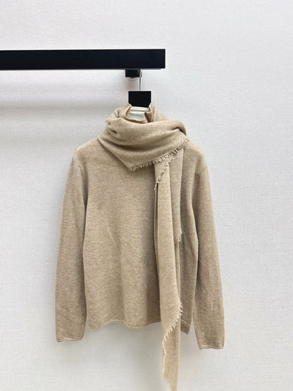 Loro 25fw cape sweater set