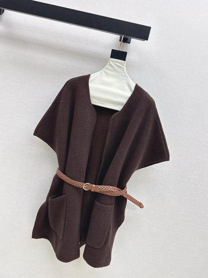 Brun 25fw knit waistcoats