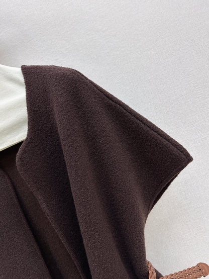 Brun 25fw knit waistcoats