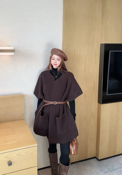 Brun 25fw knit waistcoats