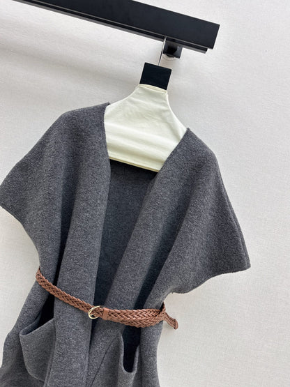 Brun 25fw knit waistcoats