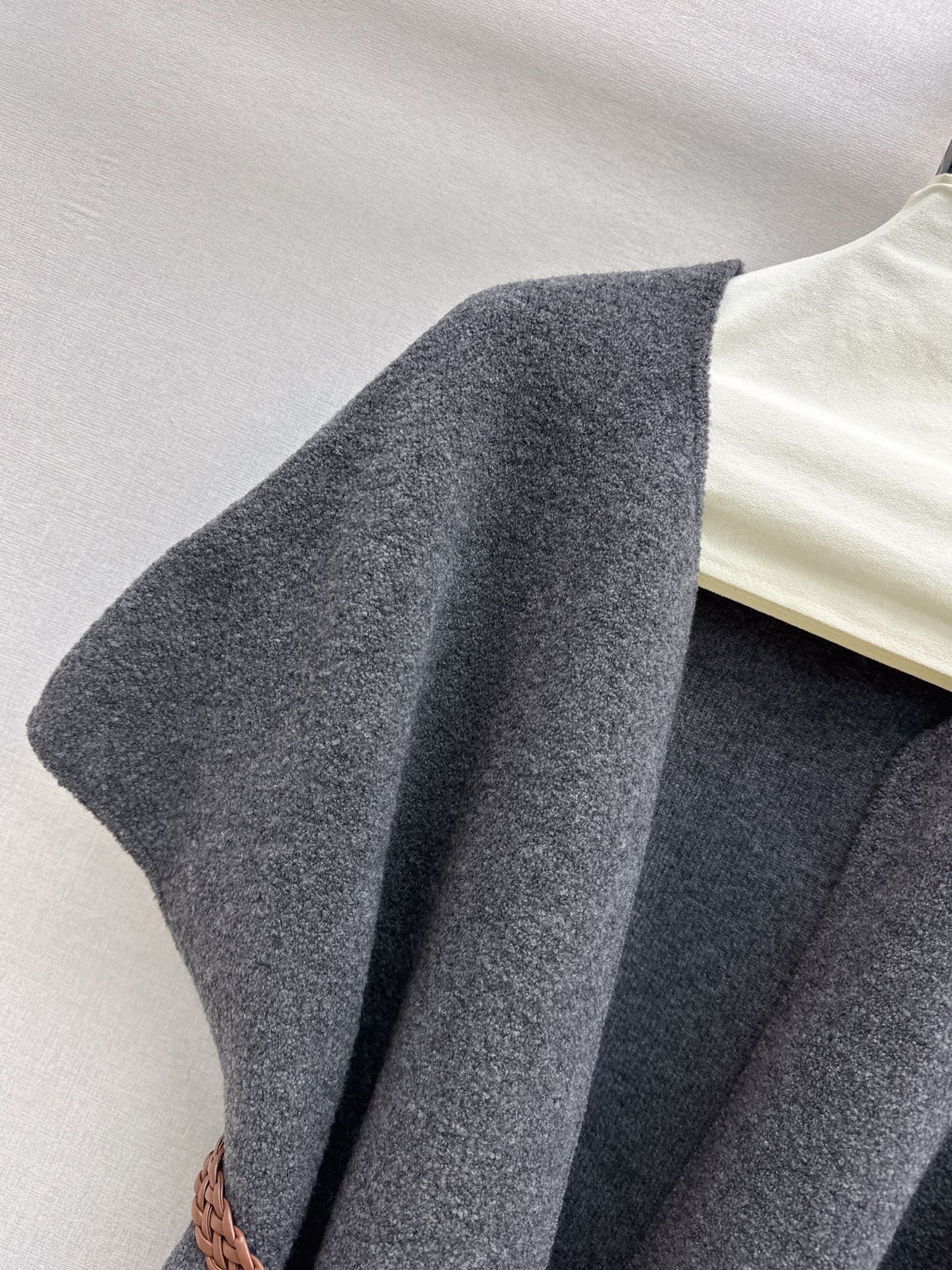 Brun 25fw knit waistcoats