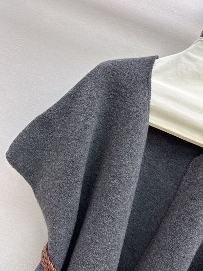 Brun 25fw knit waistcoats