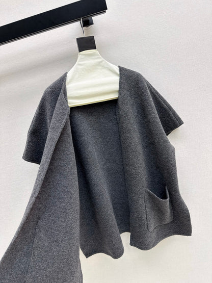 Brun 25fw knit waistcoats