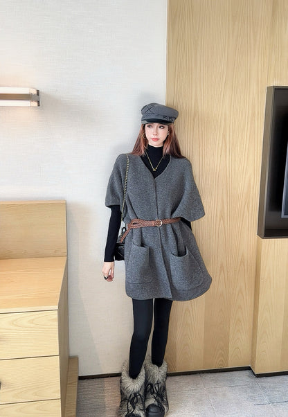 Brun 25fw knit waistcoats