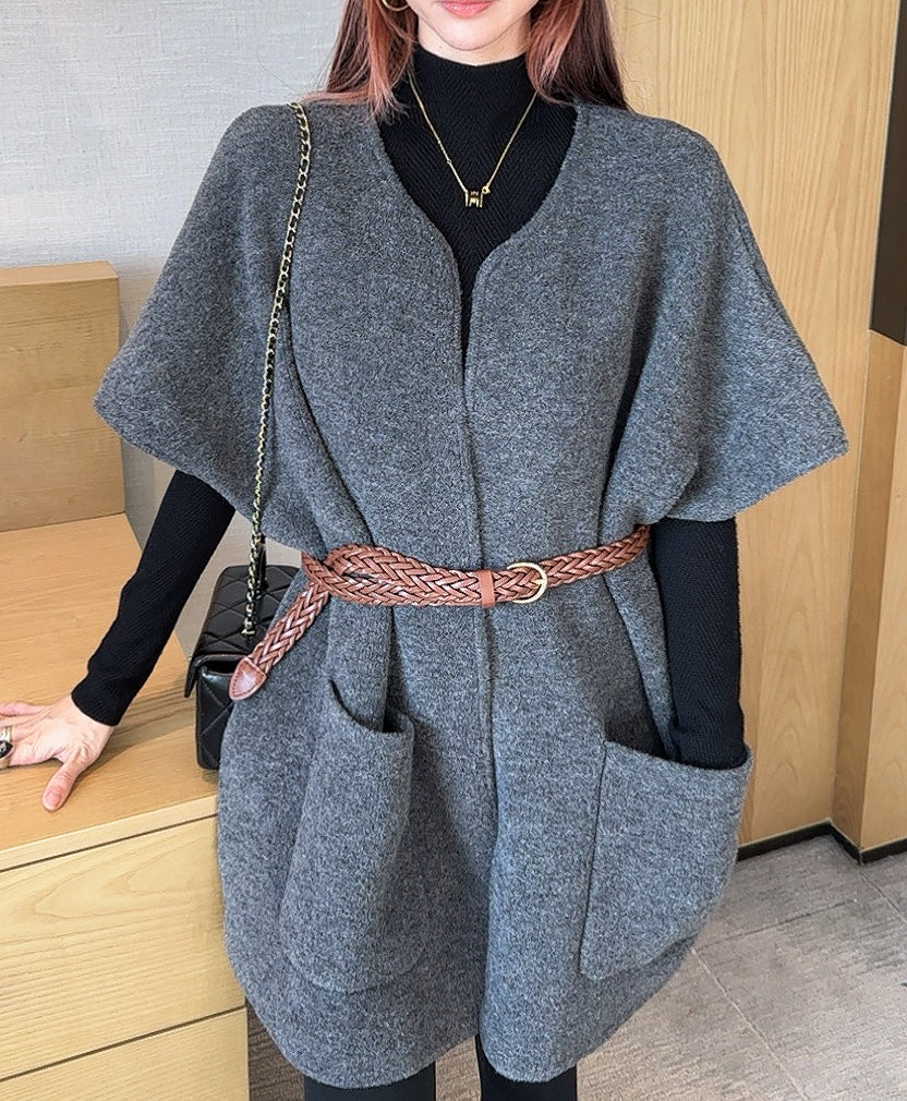 Brun 25fw knit waistcoats