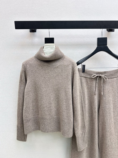 Brun 25fw sweater wide pants set