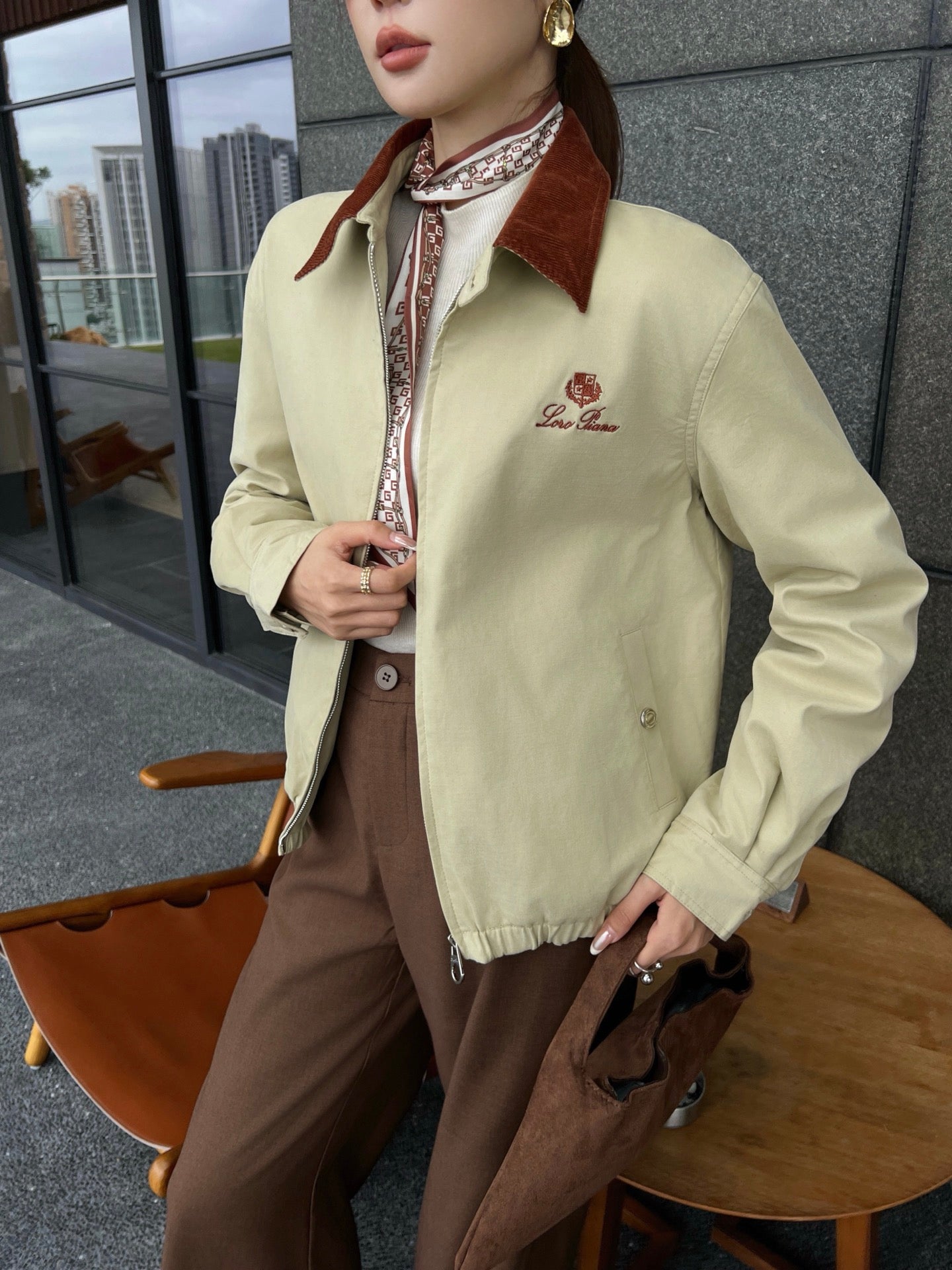 Loro 25fw padded jacket