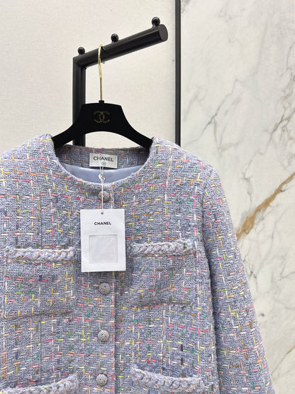 Chan 25fw woven tweed jacket