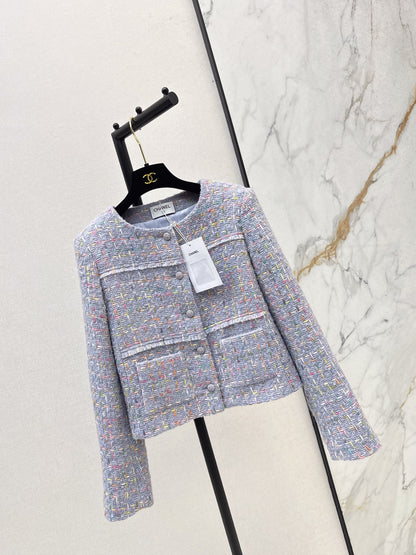 Chan 25fw woven tweed jacket