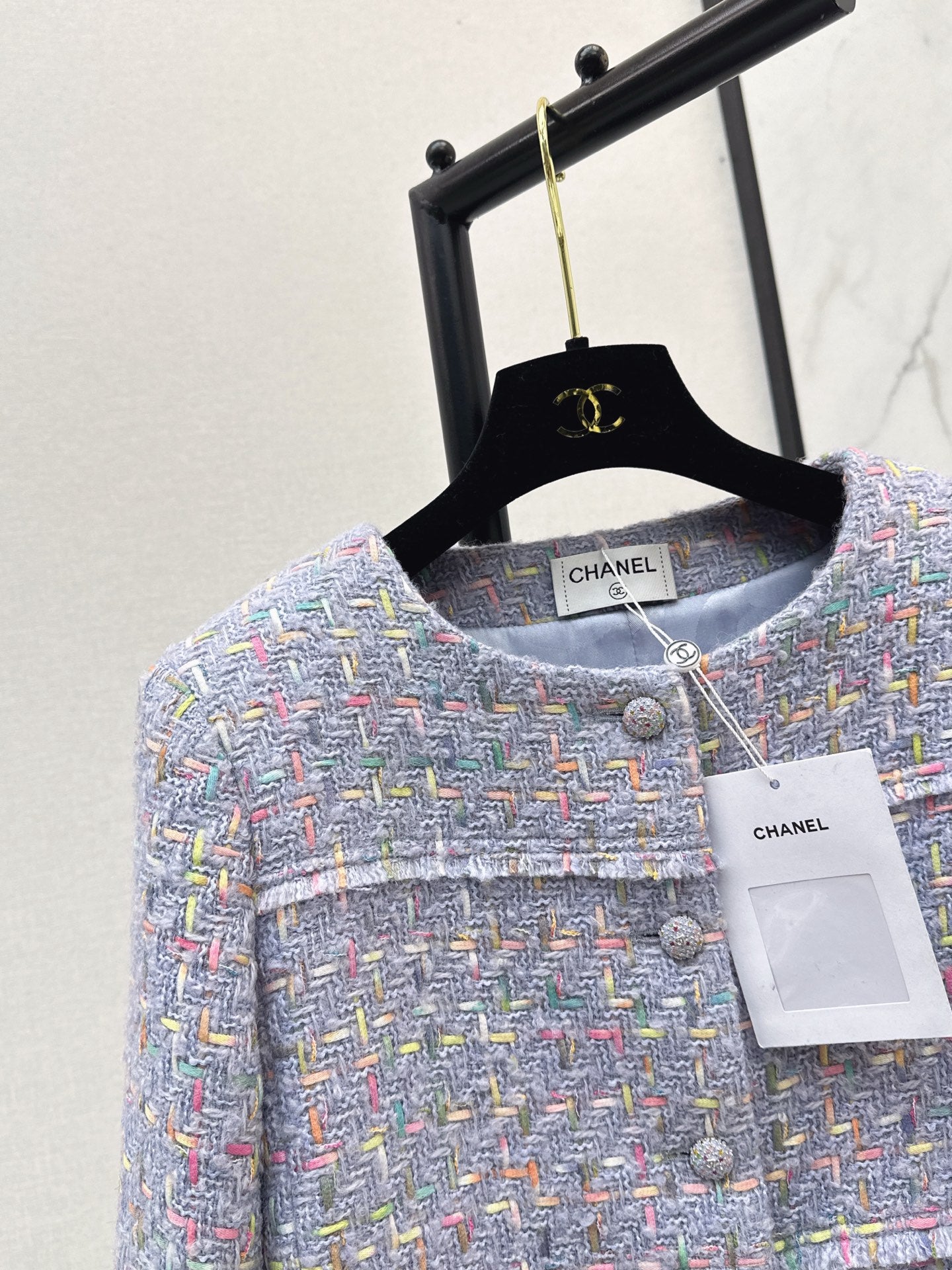 Chan 25fw woven tweed jacket