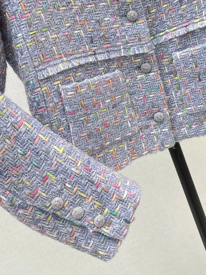 Chan 25fw woven tweed jacket