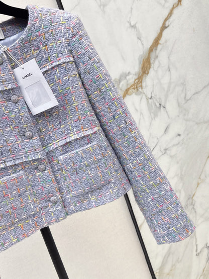 Chan 25fw woven tweed jacket