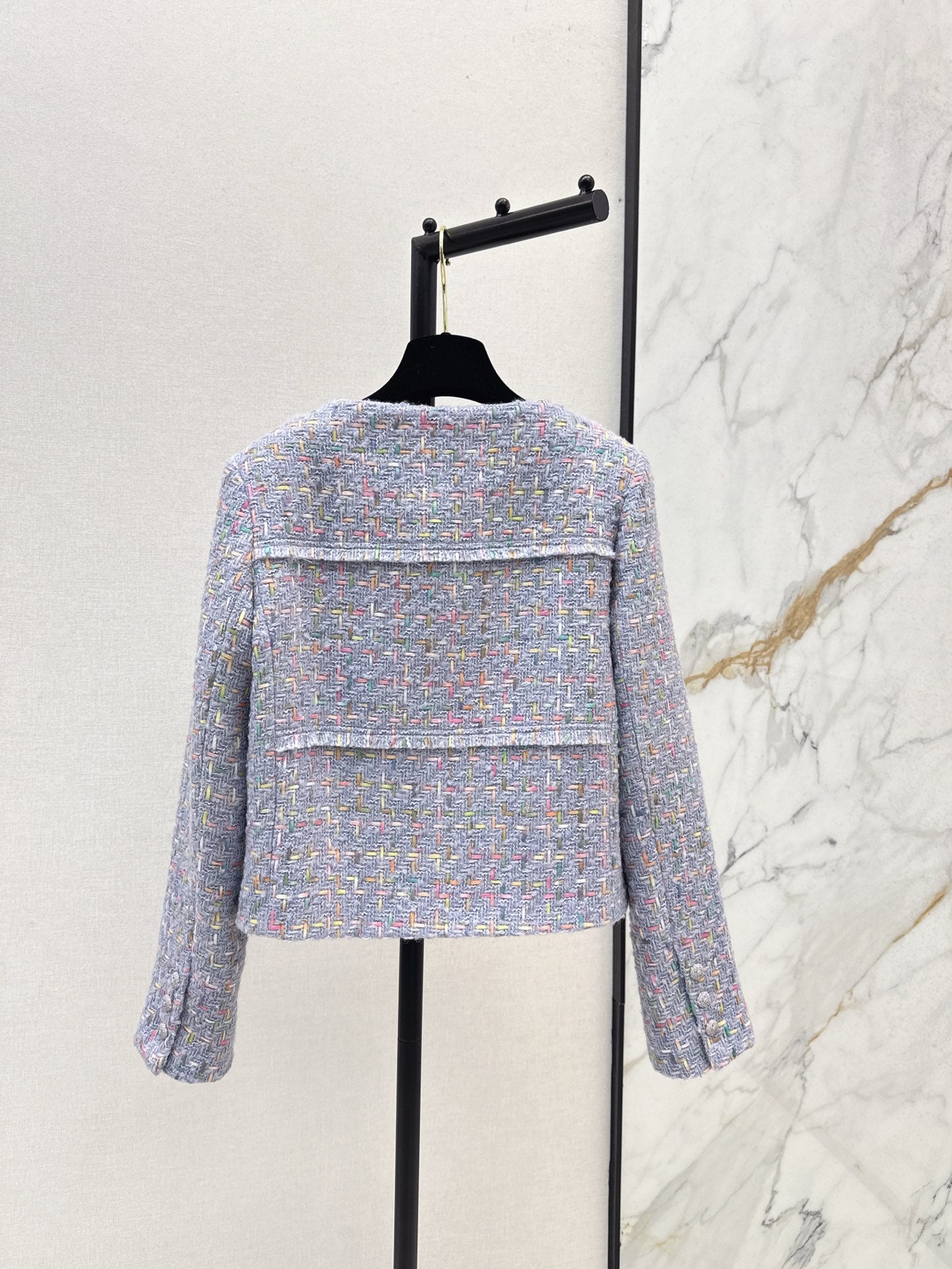 Chan 25fw woven tweed jacket